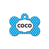 Mavi Yıldız Desenli Kemik TFX TagsForever