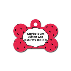 Karpuz Çekirdeği Desenli Kemik TFX TagsForever