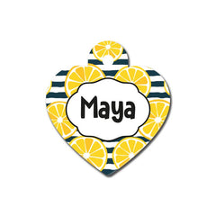 Limon Desenli Kalp TFX TagsForever