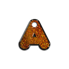 A Harfi Rounded Bakır Holo | İsimlik