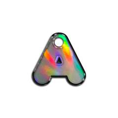 A Harfi Rounded Holographic | ID Tag