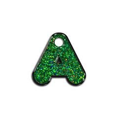 A Harfi Rounded Green Holo | ID Tag