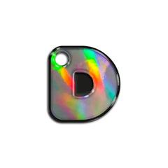 D Harfi Rounded Holographic | ID Tag