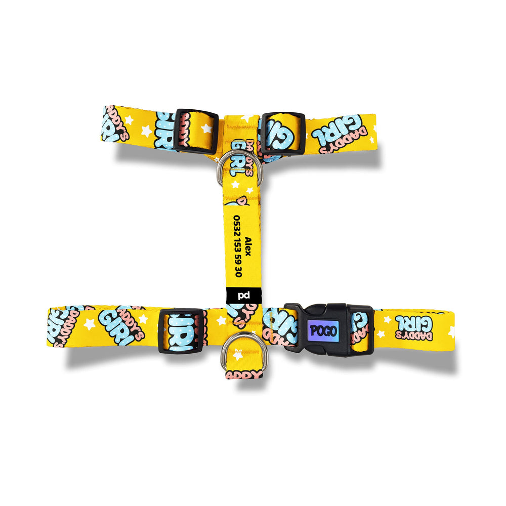 Daddy's Girl | Köpek Göğüs Tasması - Evcil hayvanlar için mükemmel bir ürün.