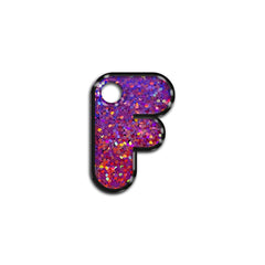 F Harfi Rounded Purple Holo | ID Tag