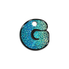G Harfi Rounded Mavi Holo | İsimlik