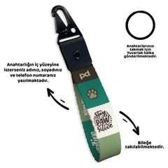 Stay Paw | Anahtarlık - Evcil hayvanlar için mükemmel bir ürün.