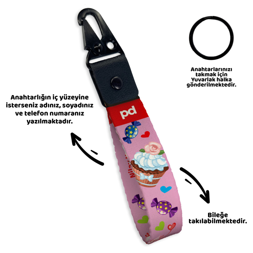 Cupcake | Anahtarlık - Evcil hayvanlar için mükemmel bir ürün.