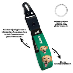 Vesikalık Yeşil | Anahtarlık - Evcil hayvanlar için mükemmel bir ürün.