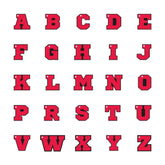 Kırmızı Neon Harf Künyeler | Tüm Harfler Harf TagsForever