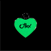 Lumi Kalp Fosforlu | İsimlik - Evcil hayvanlar için mükemmel bir ürün.