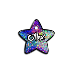 Mermaid Hologram Yıldız | ID Tag