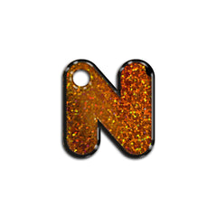 N Harfi Rounded Bakır Holo | ID Tag