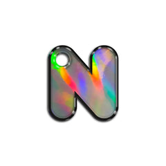 N Harfi Rounded Holographic | ID Tag