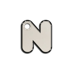 N Harfi Rounded Lumi | İsimlik