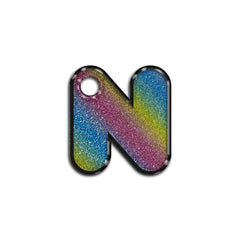N Harfi Rounded Rainbow | İsimlik