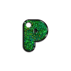 P Harfi Rounded Green Holo | ID Tag