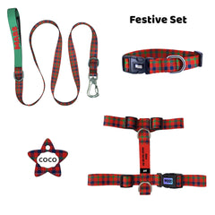 Festive | Tasma ve Künye Seti - Evcil hayvanlar için mükemmel bir ürün.