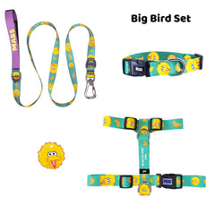 Big Bird | Tasma ve Künye Seti - Evcil hayvanlar için mükemmel bir ürün.