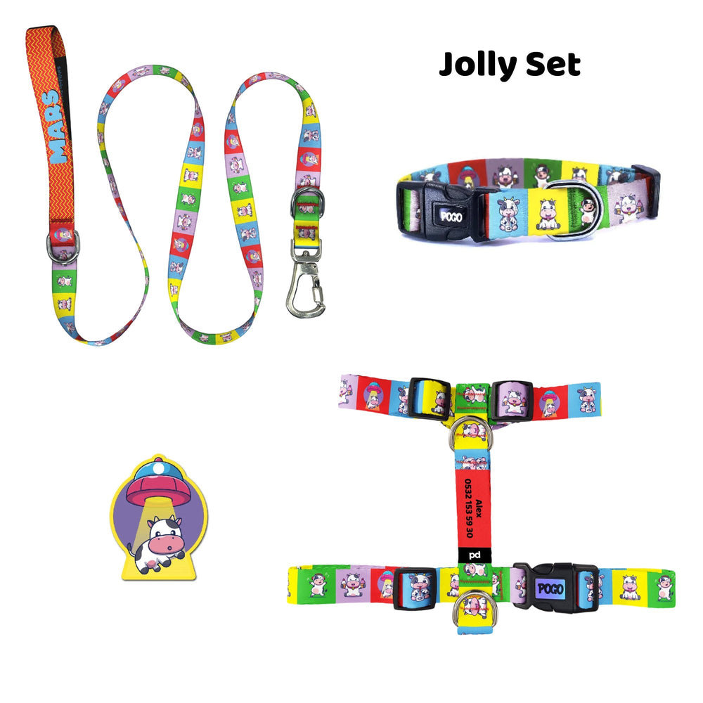 Jolly | Tasma ve Künye Seti - Evcil hayvanlar için mükemmel bir ürün.