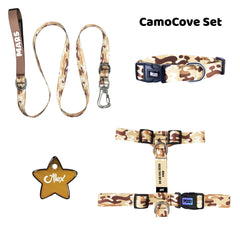 CamoCove | Tasma ve Künye Seti - Evcil hayvanlar için mükemmel bir ürün.