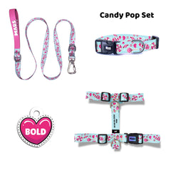 Candy Pop | Dog Collar Set