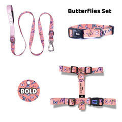 Butterflies | Dog Collar Set
