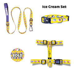 Ice Cream | Dog Collar Set