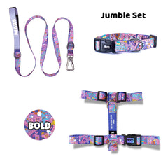 Jumble | Dog Collar Set