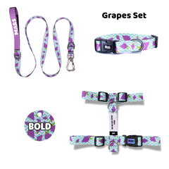 Grapes | Dog Collar Set