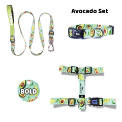 Avocado | Dog Collar Set