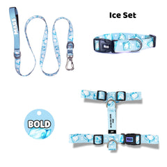 Ice | Dog Collar Set