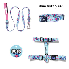 Blue Stitch | Tasma ve Künye Seti