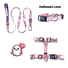 Hallowen Love | Dog Collar Set