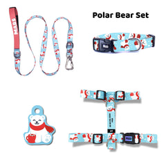 Polar Bear | Dog Collar Set