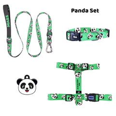 Panda | Tasma ve Künye Seti - Evcil hayvanlar için mükemmel bir ürün.