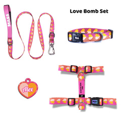 Love Bomb | Dog Collar Set