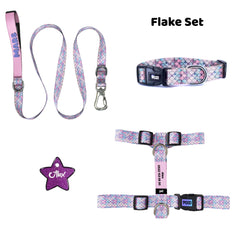 Flake | Tasma ve Künye Seti - Evcil hayvanlar için mükemmel bir ürün.