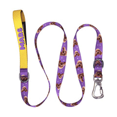 Vesikalık Purple Menekşe | Gezdirme Leash