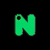 N Harfi Rounded Lumi | İsimlik