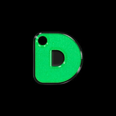 D Harfi Rounded Lumi | ID Tag