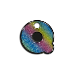 Q Harfi Rounded Rainbow | ID Tag