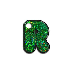R Harfi Rounded Green Holo | ID Tag