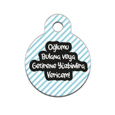 Oğlumu Bul | Kedi ve Köpek Künyesi - Evcil hayvanlar için mükemmel bir ürün.