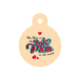 Best Mom Yuvarlak TF TagsForever