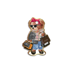 Shopping Girl Ayıcık | İsimlik - Evcil hayvanlar için mükemmel bir ürün.