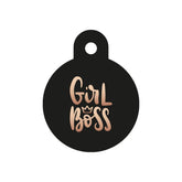 Girl Boss Yuvarlak TF TagsForever