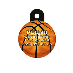 Basketbol Topu | Kedi Köpek İsimlik TF TagsForever