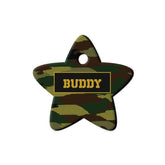 Klasik Askeri Kamuflaj Yıldız TFX TagsForever