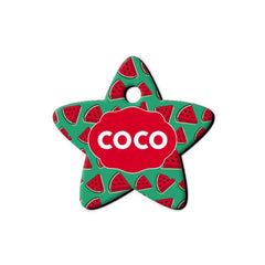 Karpuz Desenli Yıldız TFX TagsForever